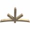 Ekena Millwork Alberta Rough Sawn Timber Gable Bracket, Douglas Fir, 60"W x 38"H x 4"D x 4"F, 15/12 Pitch GBW060X38X0404ALB00RDF - alternate 3